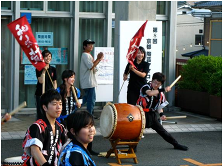 日本留學心得 太鼓社是橘大所有社團之中社員相當龐大的社團