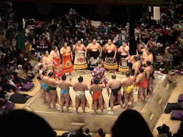 日本留遊學 相撲比賽