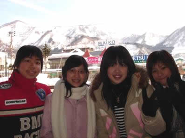 日本留學心得 冬季滑雪活動